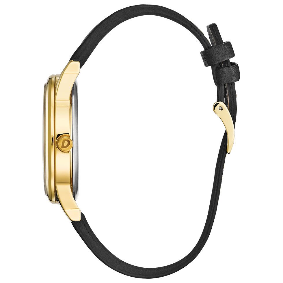 Black Leather Men's Drive Watch by Citizen - Image 2