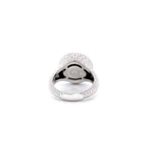 Domed Hematite Ring