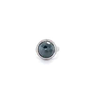 Domed Hematite Ring