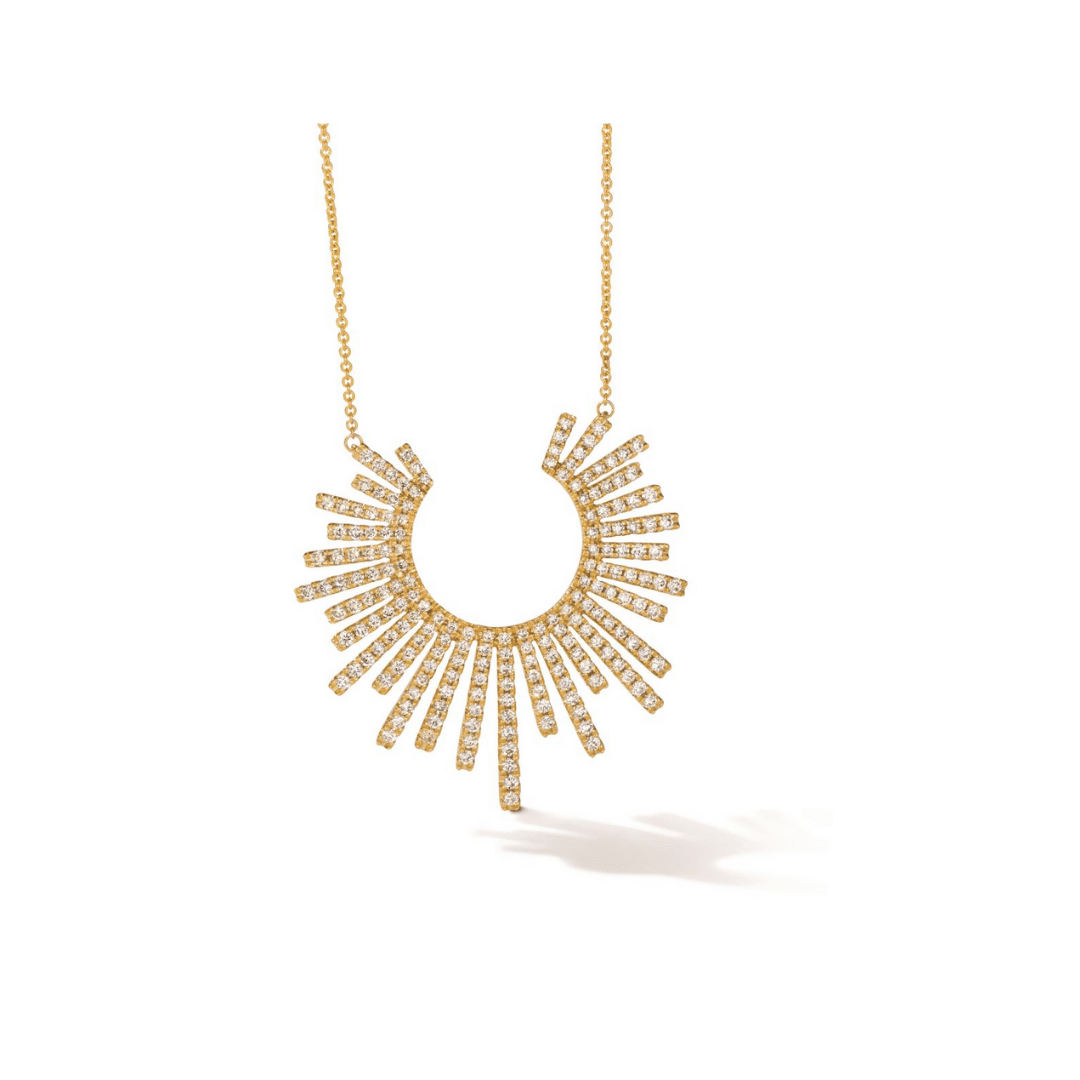 Diamond Sun Burst Necklace by Le Vian 