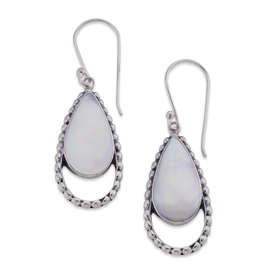 Lovina Mother-Of-Pearl Drop Earrings by Samuel B.