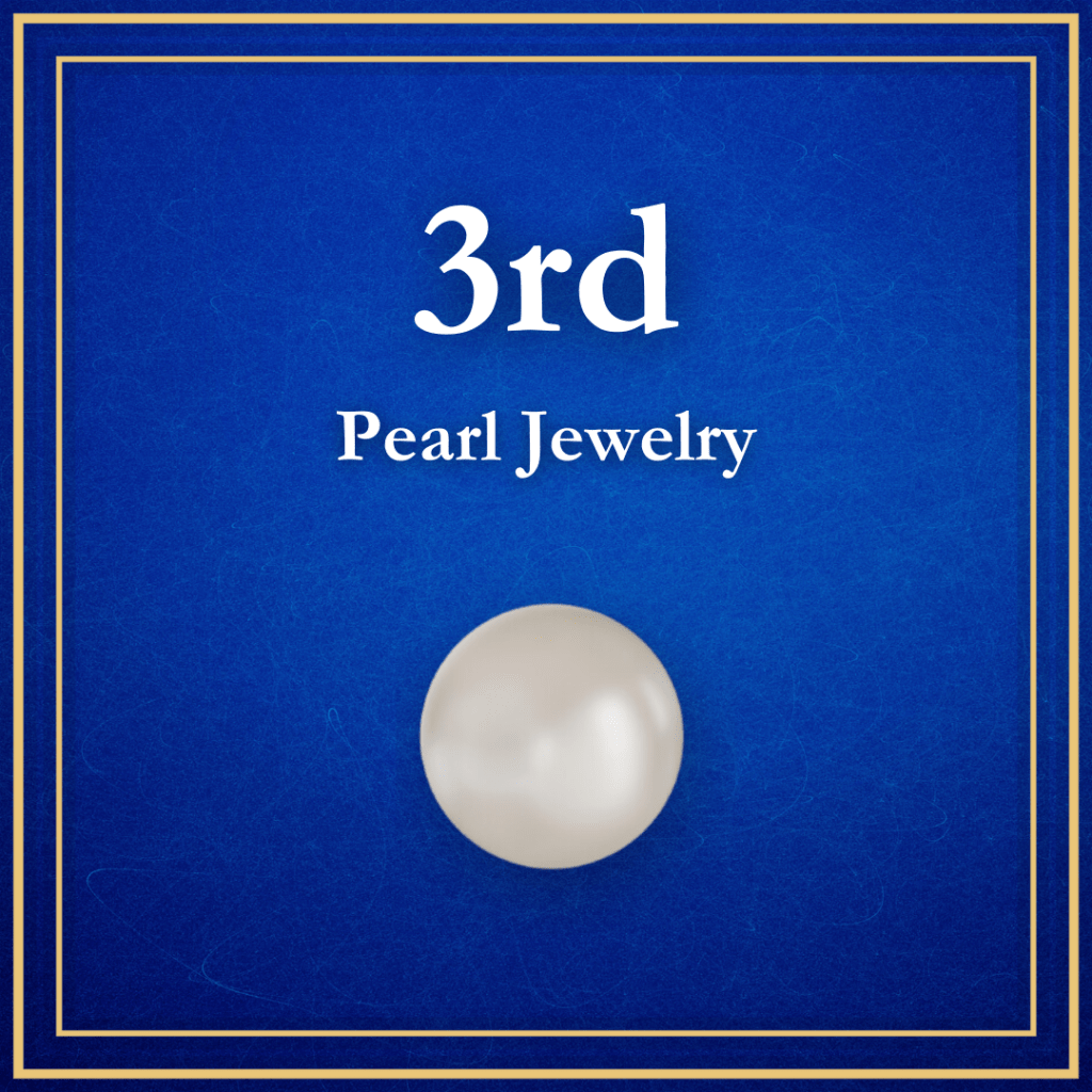 3rd Anniversary Jewelry Gifts