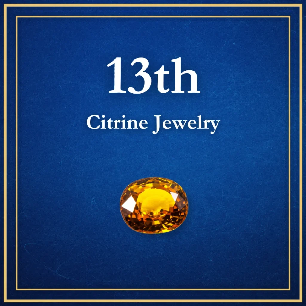13th Anniversary Jewelry Gifts