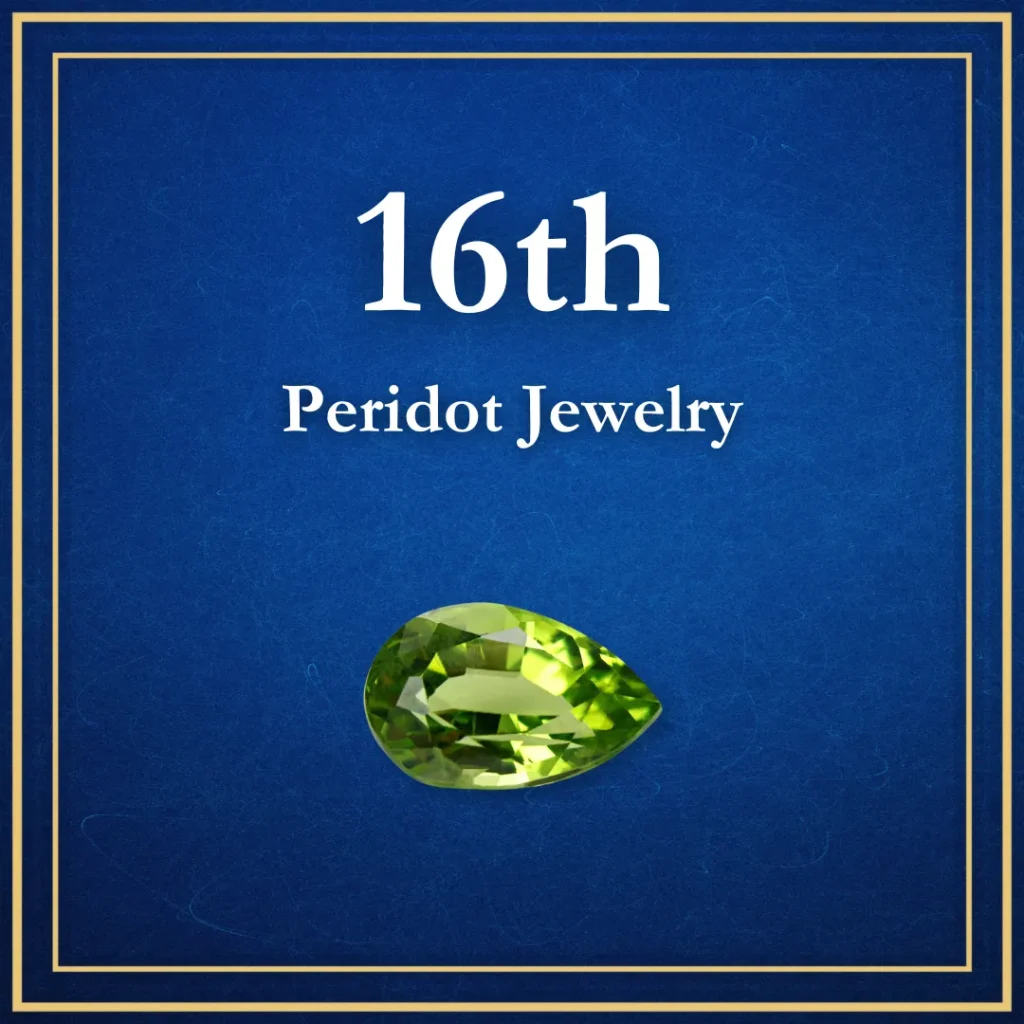 16th Anniversary Jewelry Gifts