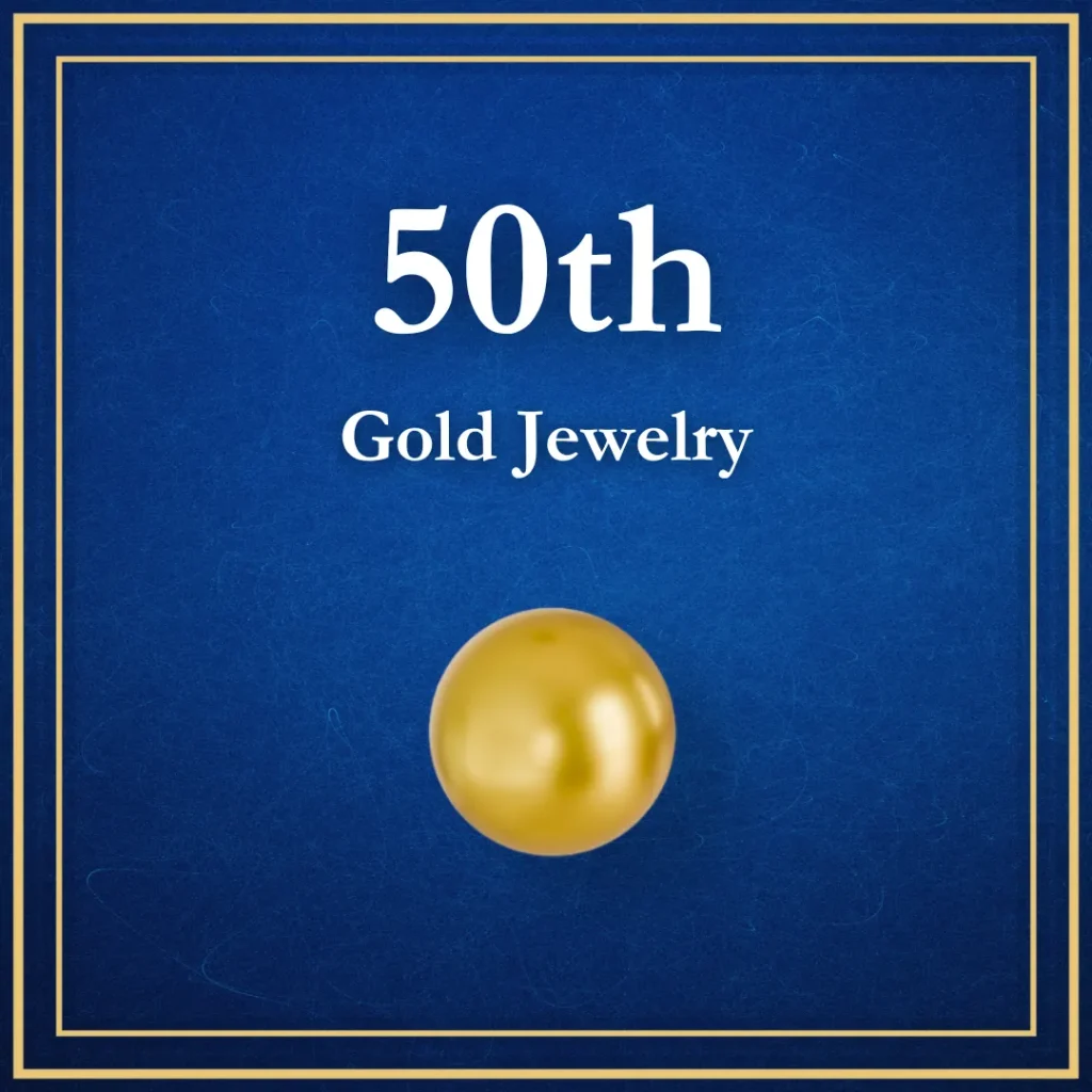 50th Anniversary Jewelry Gifts