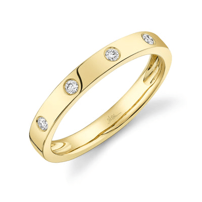 14k Yellow Gold Diamond Ring by Shy Creation