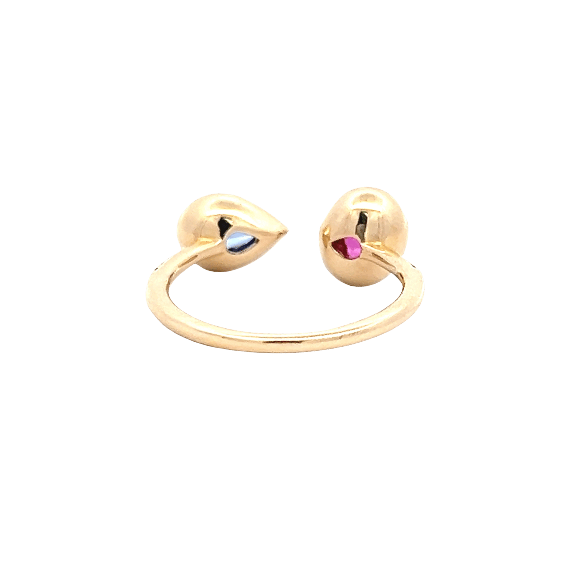 14K Yellow Gold 1.00CTW Tanzanite