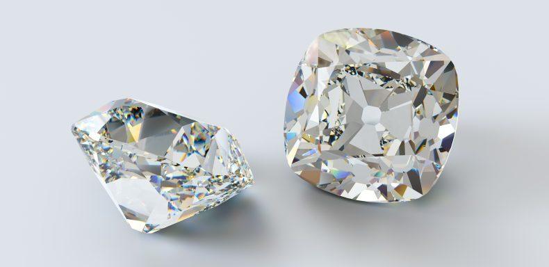 A loose diamond
