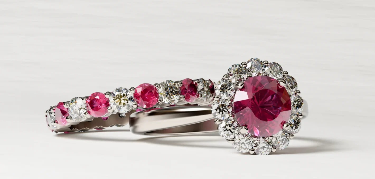 custom engagement rings with birthstones